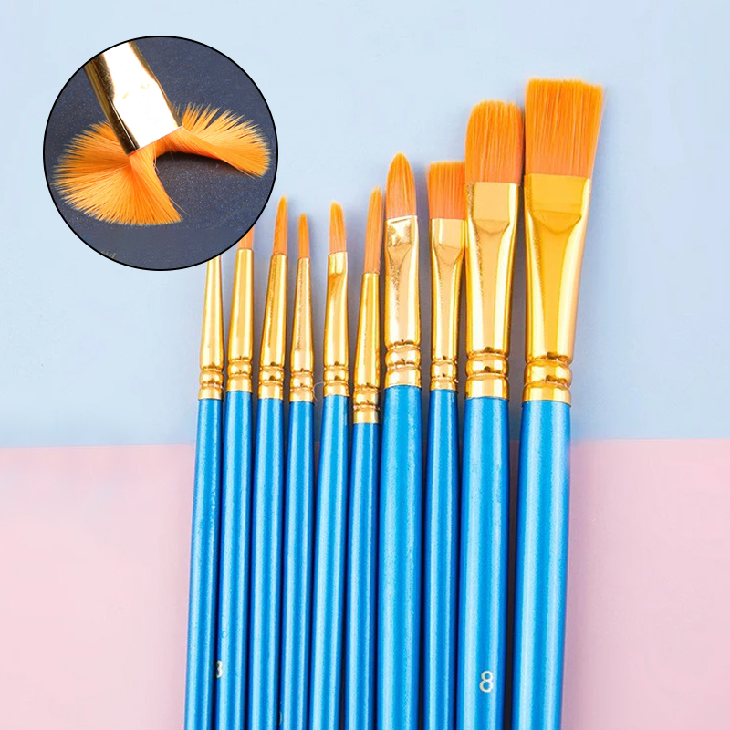 Watercolor Brush Pen - 유성 페인팅 펜, 플라스틱 막대, 수채화