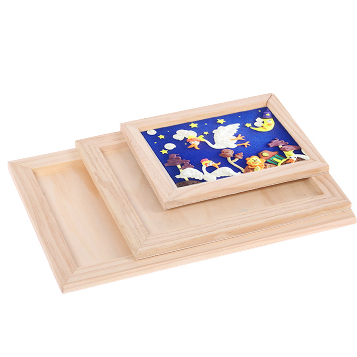 Art Craft Furniture - 2Pcs 빈 나무 그림 프레임 세트