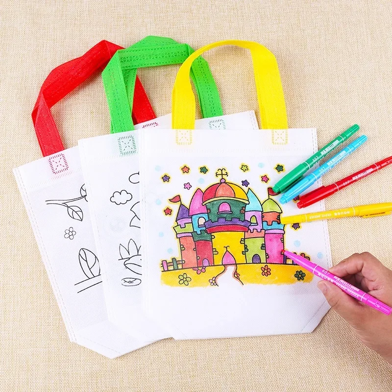 Art Craft 4 Years Old - 1-10개 세트 DIY 그래피티 가방 마커