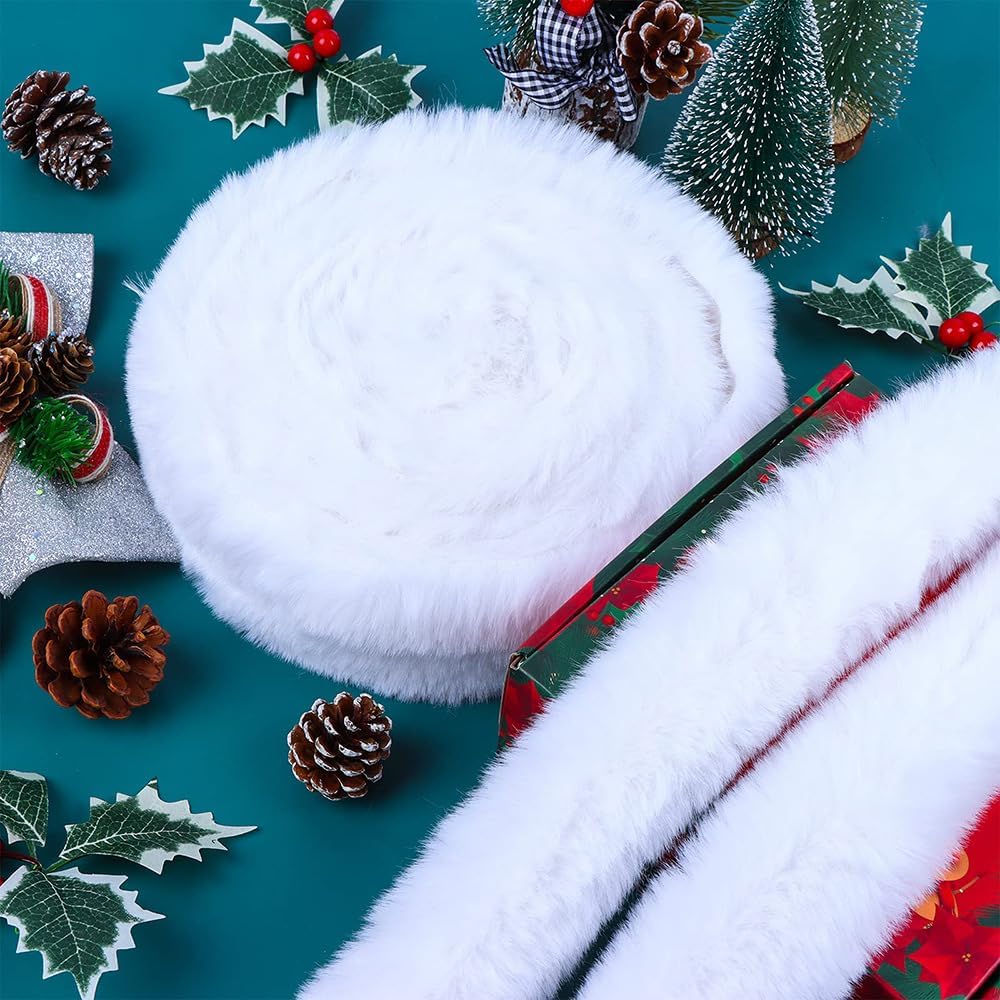 Art And Craft For Xmas - 인조 모피 리본 밍크 모직 스트립,