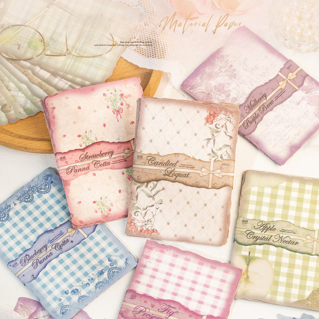 Art Craft Journals - Journamm 30장 스크랩북 종이 스크랩북 용품