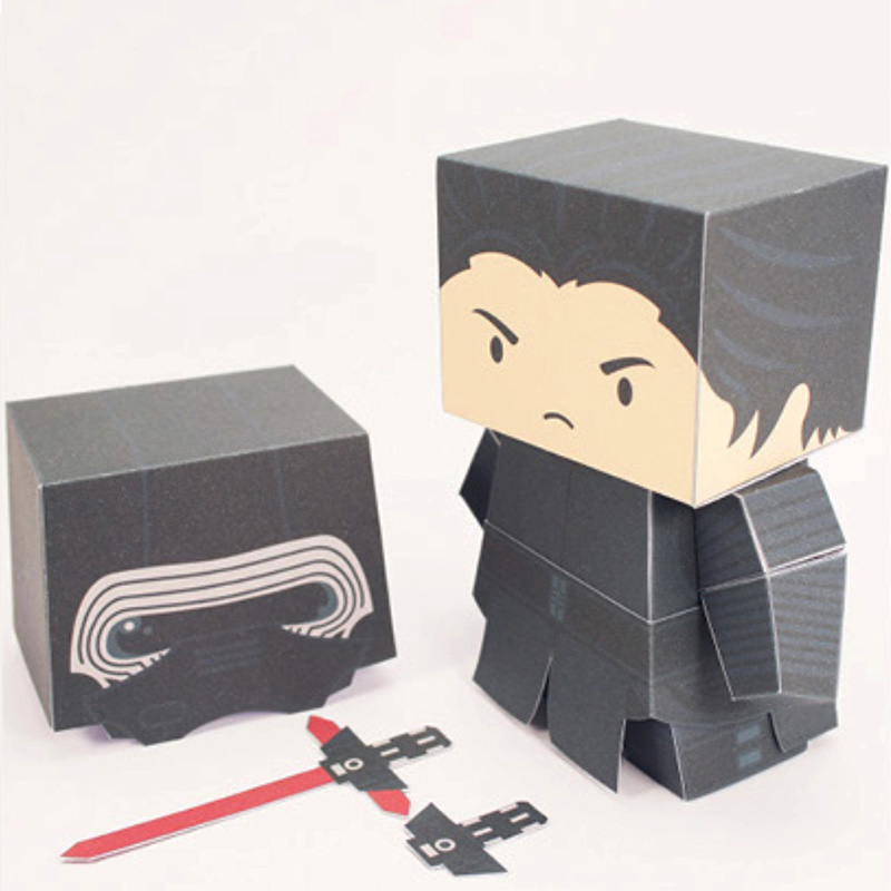 Art Craft Cardboard - 다크 견습생 종이 모델 미니 3D