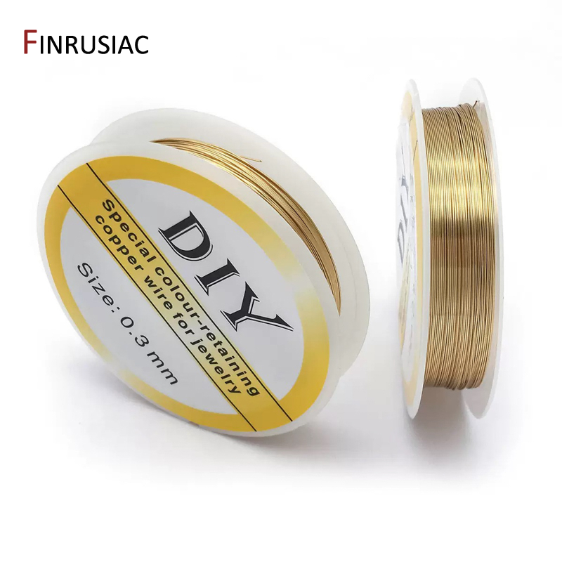 Art Craft Accessories - 14K 금도금 구리 와이어, 쥬얼리 제작용,