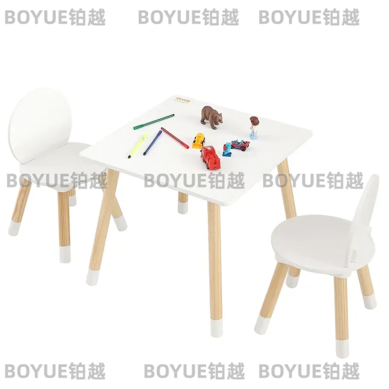 Art Craft Furniture - 나무 어린이 활동 테이블 및 의자
