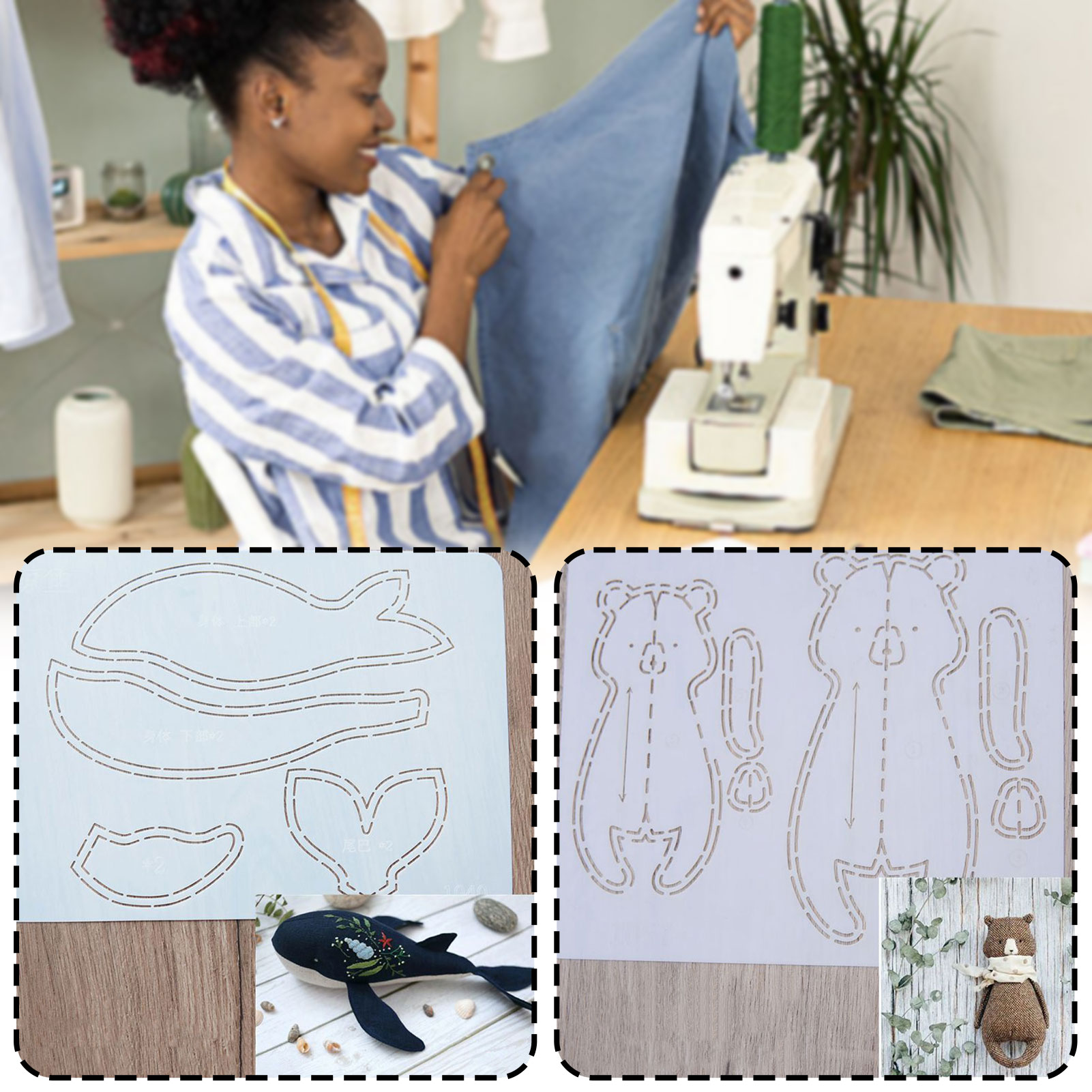 Plasitc 퀼팅 템플릿 스텐실 DIY Craftin - Art Craft Template 리뷰 및 가격