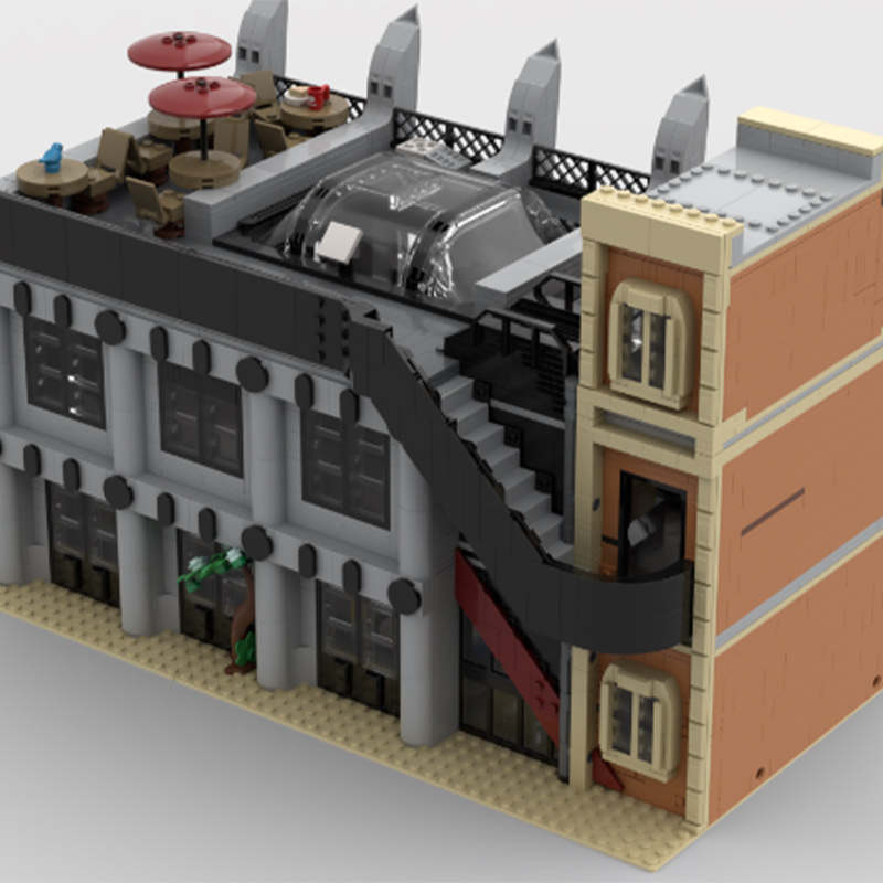 4135pcs MOC 모듈형 건물 모듈형 모터스포츠 박 - Art Craft Museum 리뷰 및 가격