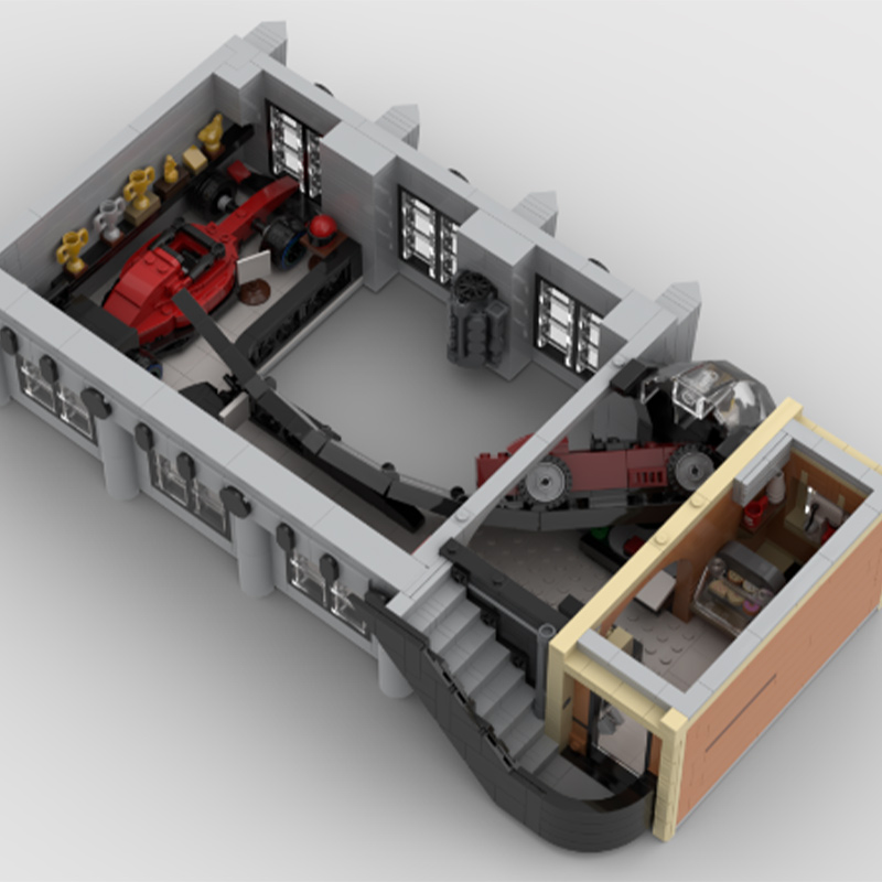 4135pcs MOC 모듈형 건물 모듈형 모터스포츠 박 - Art Craft Museum 리뷰 및 가격