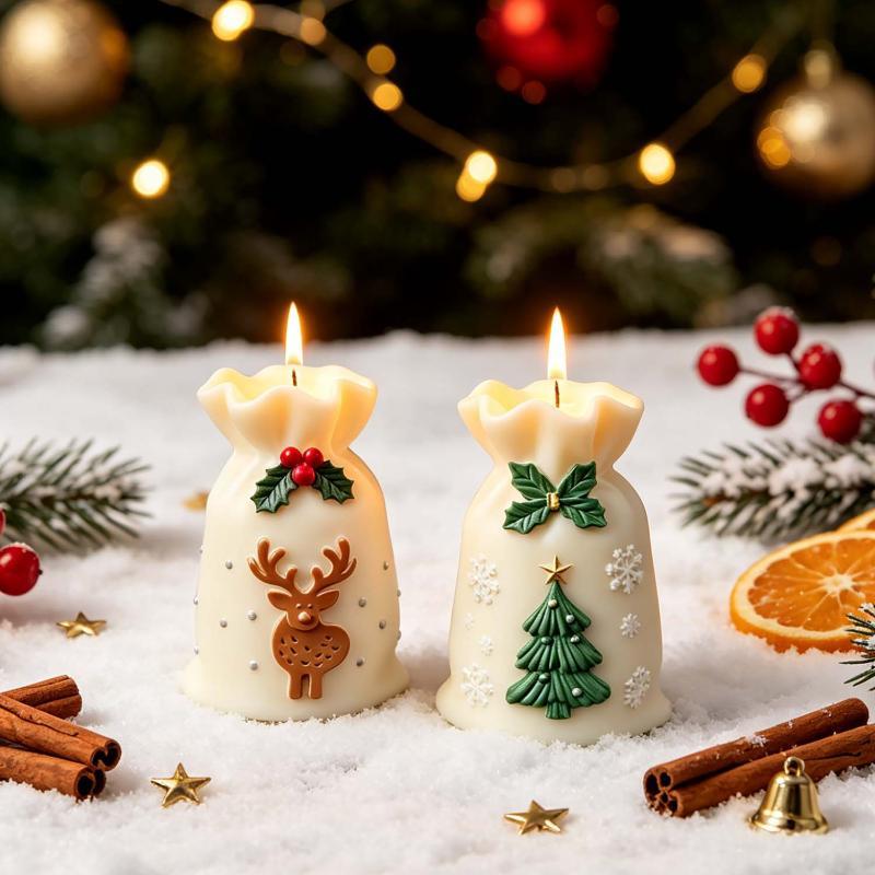 재사용 가능한 산타 가방 실리콘 몰드, 간편 분리 디자 - Art And Craft For Xmas 리뷰 및 가격