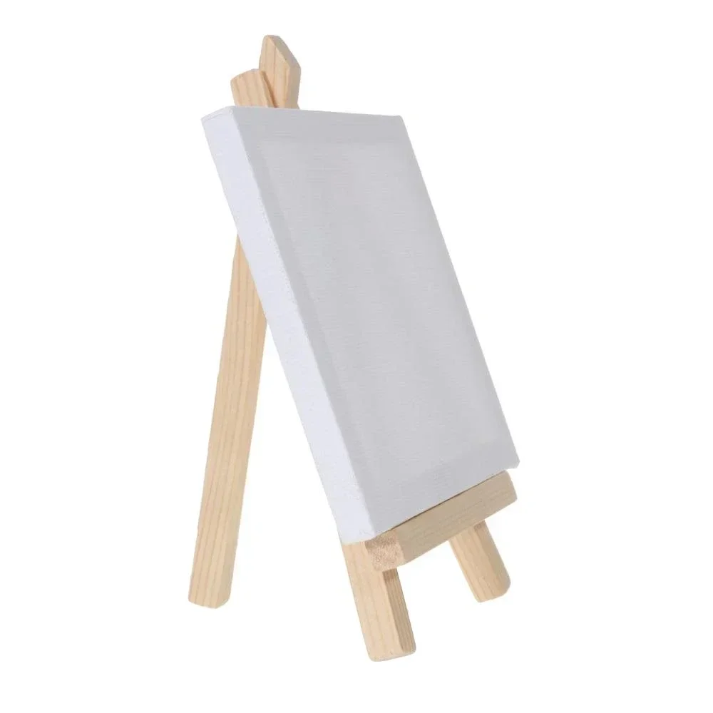 10/12개 미니 캔버스 및 이젤 세트, 캔버스가 있는 - Art Craft Furniture 리뷰 및 가격