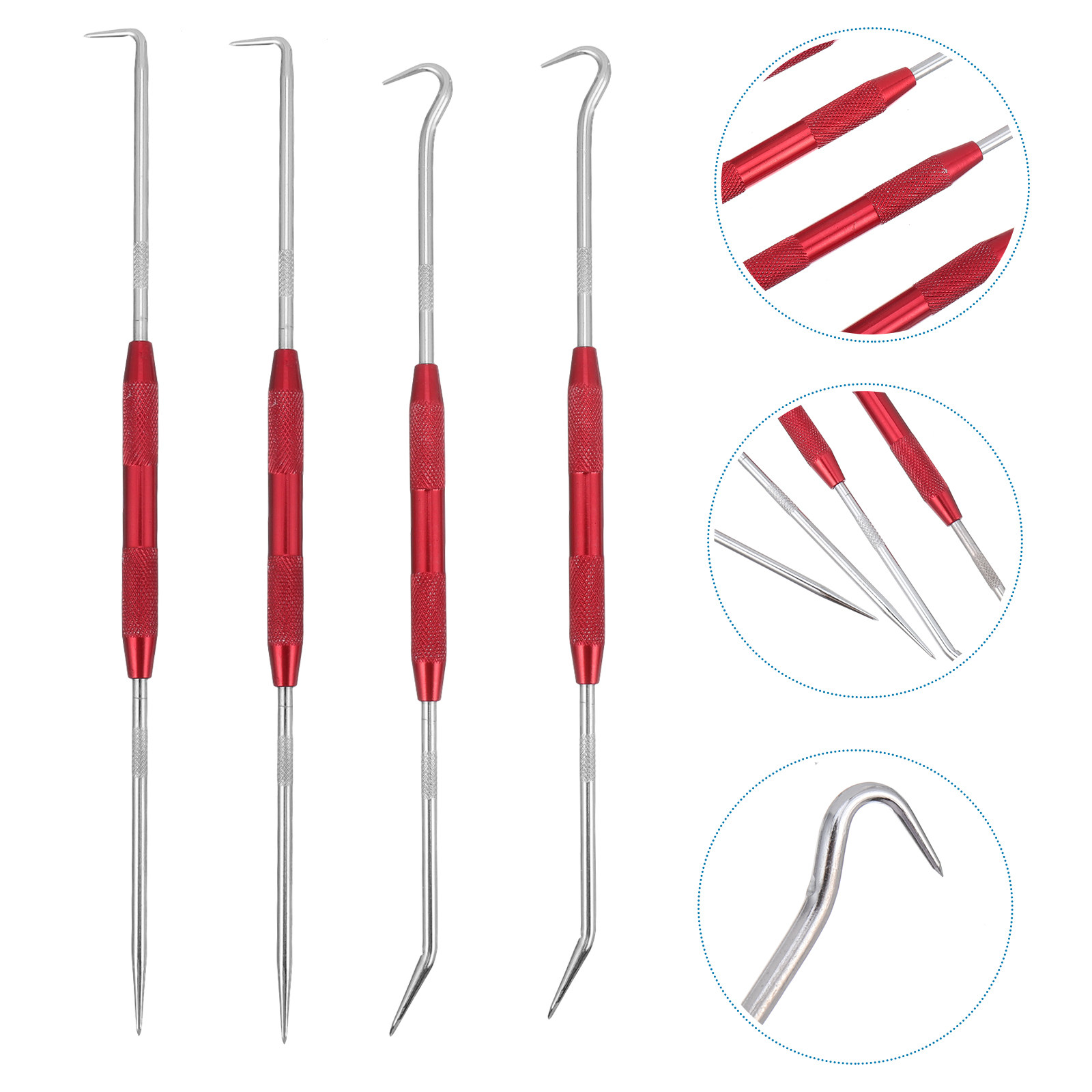 2세트 미니 코바늘 O링 니들 오일씰 훅 알루미늄 합금 - Crochet Hook Set 리뷰 및 가격