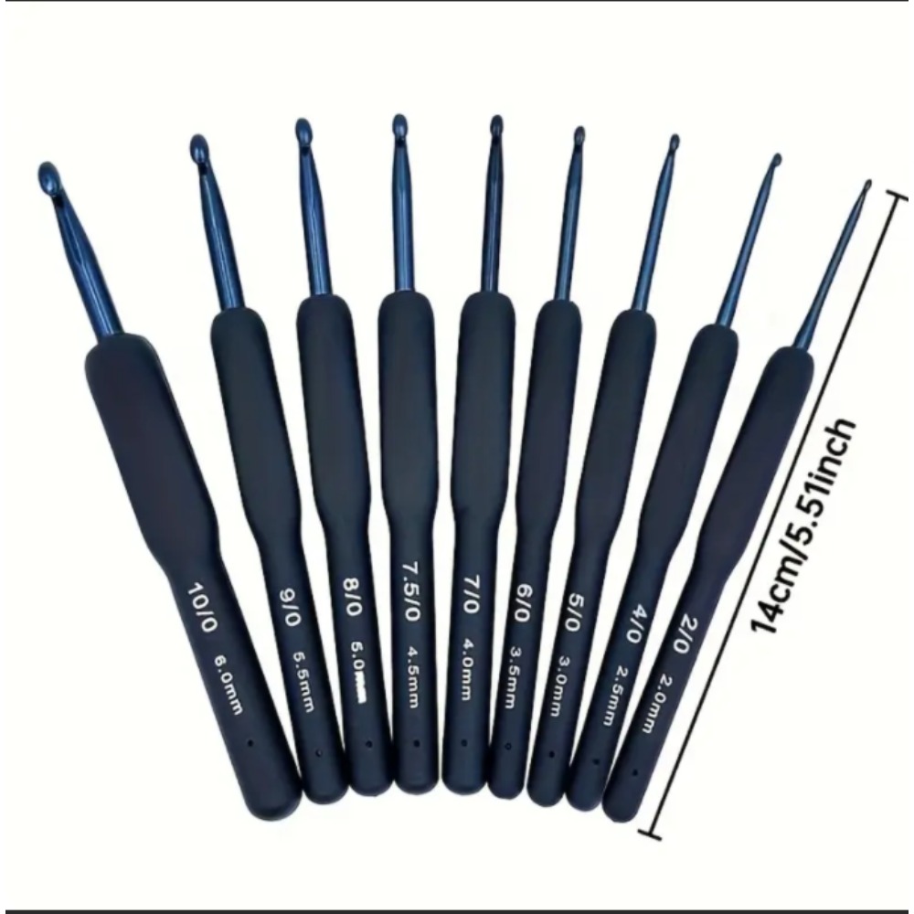 23개 전문가용 크로셰 바늘 세트 2.0-6.0mm 블 - Crochet Hook Set 리뷰 및 가격