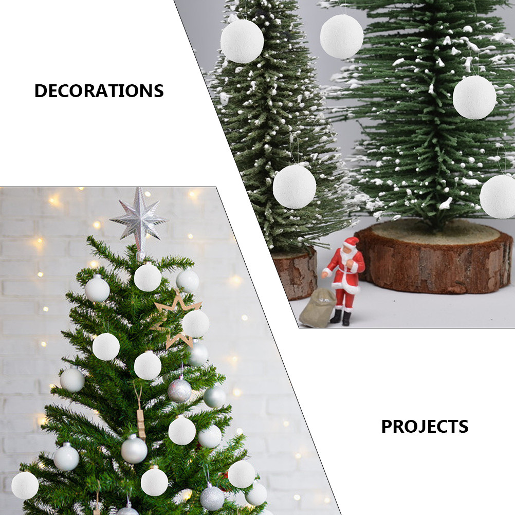 6개입 화이트 크리스마스 세트: 페인팅, 스팽글 장식, - Art And Craft For Xmas 리뷰 및 가격