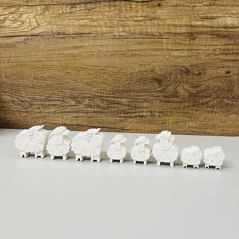 비누 만들기위한 양 실리콘 몰드 만화 동물 초콜릿 아이 - Eco Art Craft 리뷰 및 가격