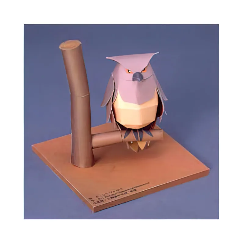 Blakiston 물고기 올빼미 종이 접기 아트 미니  - Art Craft Cardboard 리뷰 및 가격