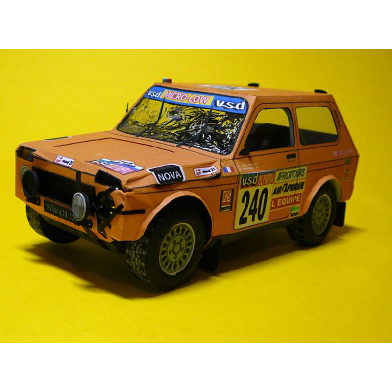 LADA NIVA 1985 1:32 다카르 랠리 자동차 - Art Craft Cardboard 리뷰 및 가격
