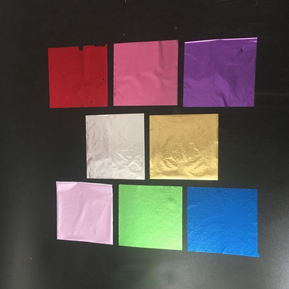 50개입 8x8.5cm 금박 시트 모조 금박지 아트 공 - Art Craft Picture 리뷰 및 가격