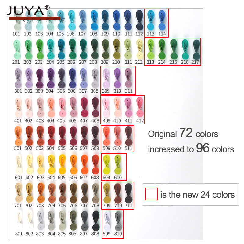 JUYA Tant Paper Quilling 세트, 9 - Quilling Paper Strips 리뷰 및 가격