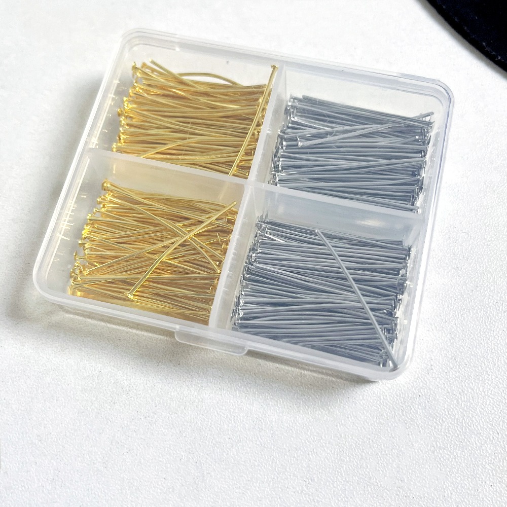 400pcs 혼합 철 헤드 핀 30mm 플랫 헤드 철  - Art Craft Accessories 리뷰 및 가격