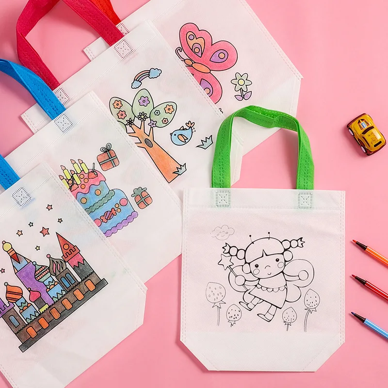 1-10개 세트 DIY 그래피티 가방 마커 포함 수제  - Art Craft 4 Years Old 리뷰 및 가격