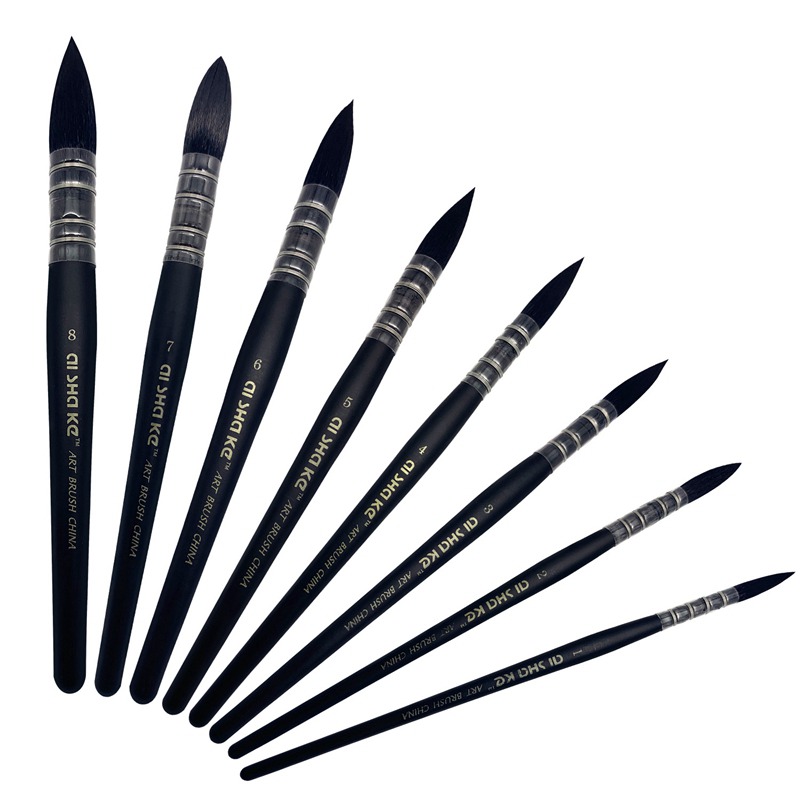 1pc 걸레 수채화 물감 페인트 브러시 아티스트 나일론 - Watercolor Brush Pen 리뷰 및 가격