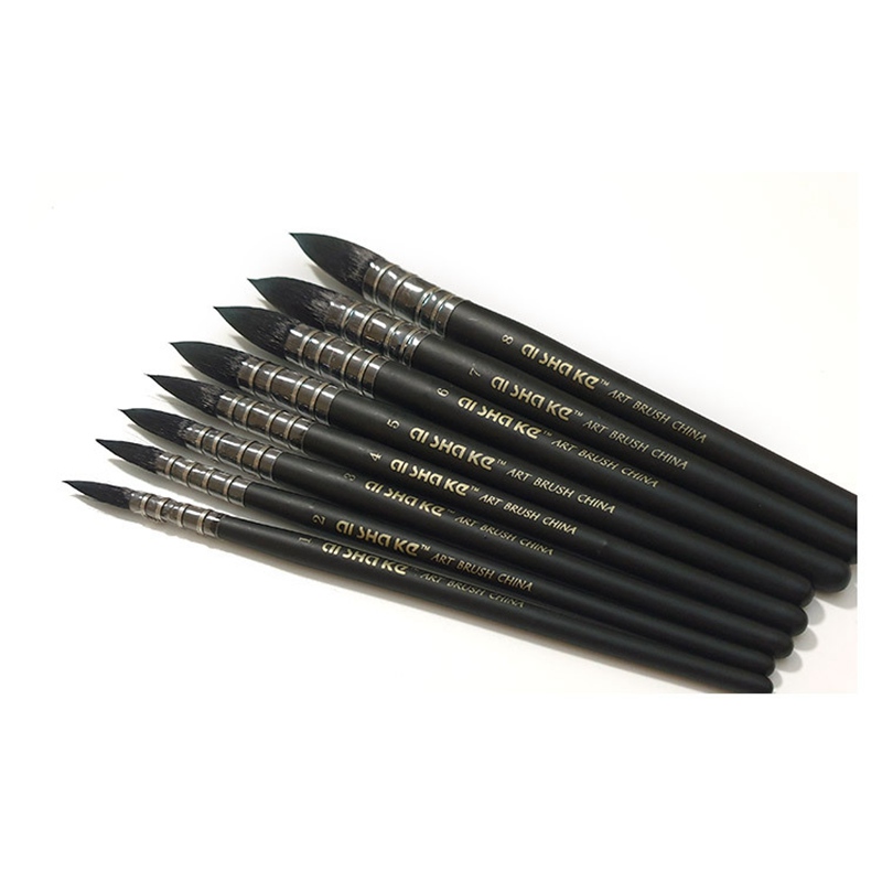 1pc 걸레 수채화 물감 페인트 브러시 아티스트 나일론 - Watercolor Brush Pen 리뷰 및 가격
