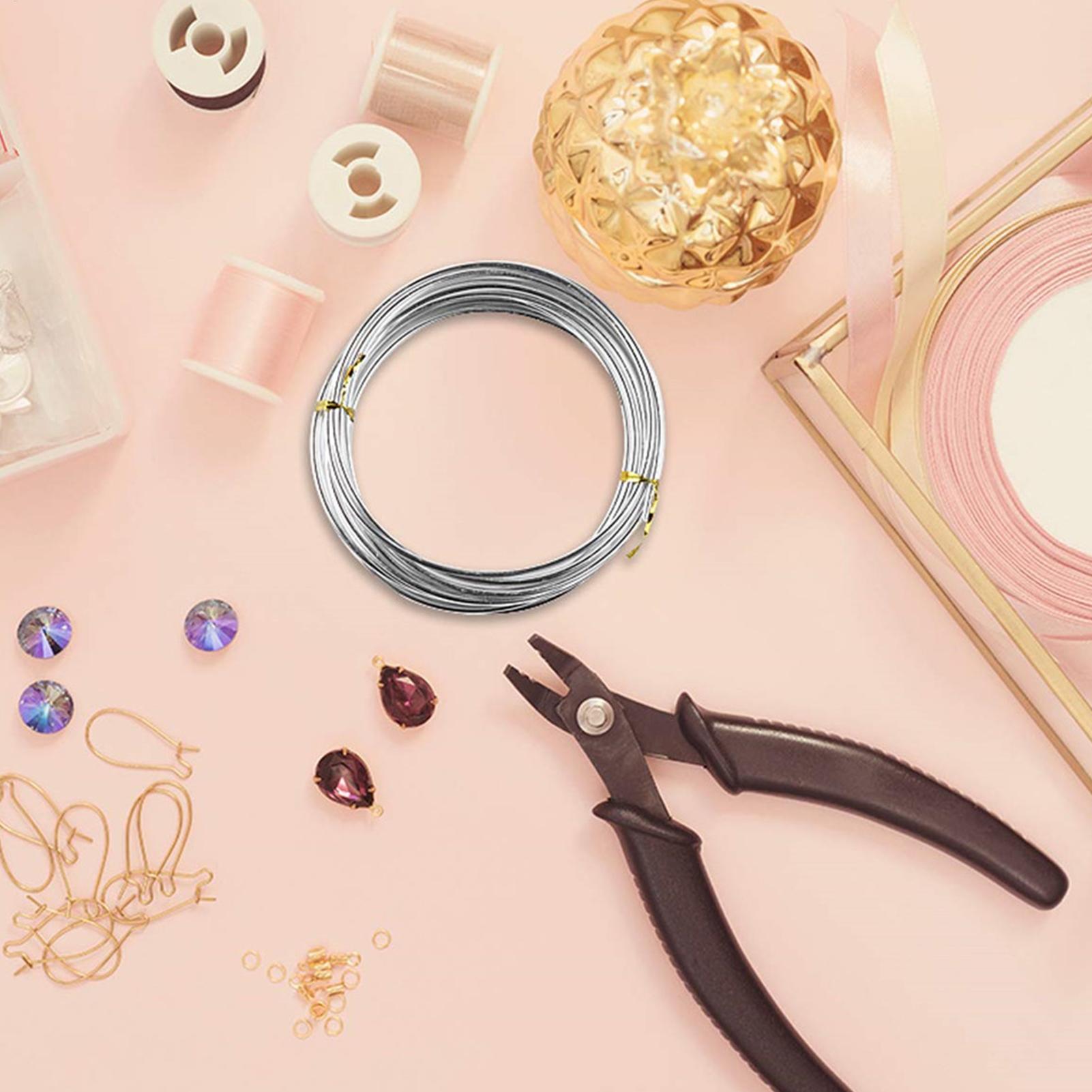 구부릴 수 있는 공예 와이어 안티 페이드 소프트 실버  - Art Craft Accessories 리뷰 및 가격