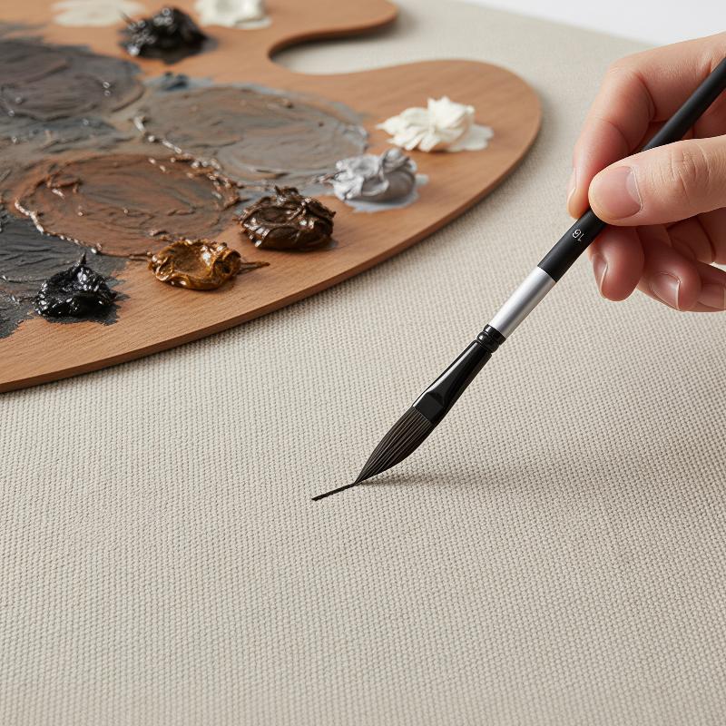 4종 풀 와이어 페인트 브러쉬 구아슈 나일론 헤어 나이 - Art Craft Class 리뷰 및 가격