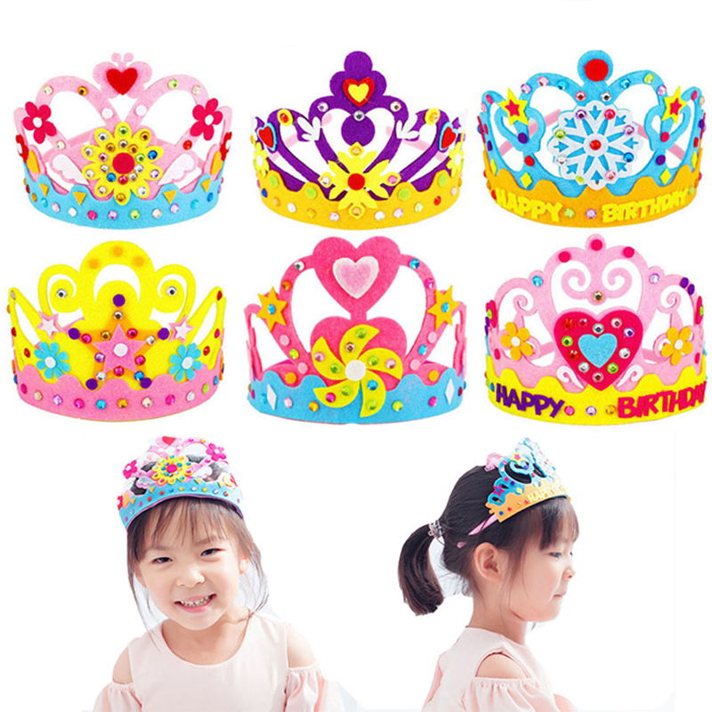 DIY 공예 장난감 크라운 크리 에이 티브 종이 장식  - Art Craft 4 Years Old 리뷰 및 가격