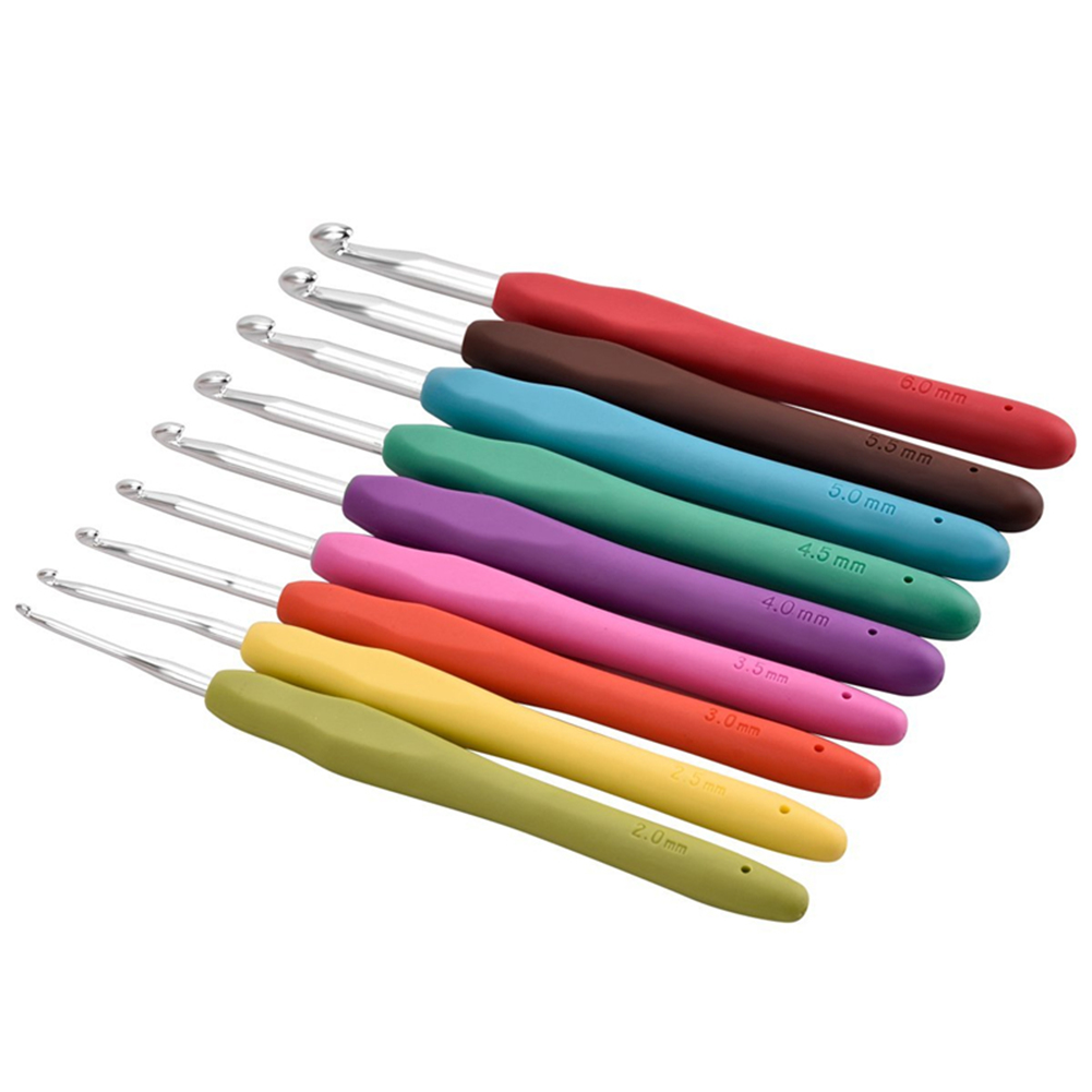 코바늘 세트 DIY 의류 바느질용 부드러운 손잡이 직조 - Crochet Hook Set 리뷰 및 가격
