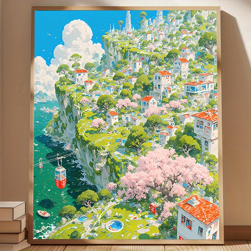 페인트 바이 넘버스 키트 성인 초보자용 40X50CM  - Art Craft Game 리뷰 및 가격