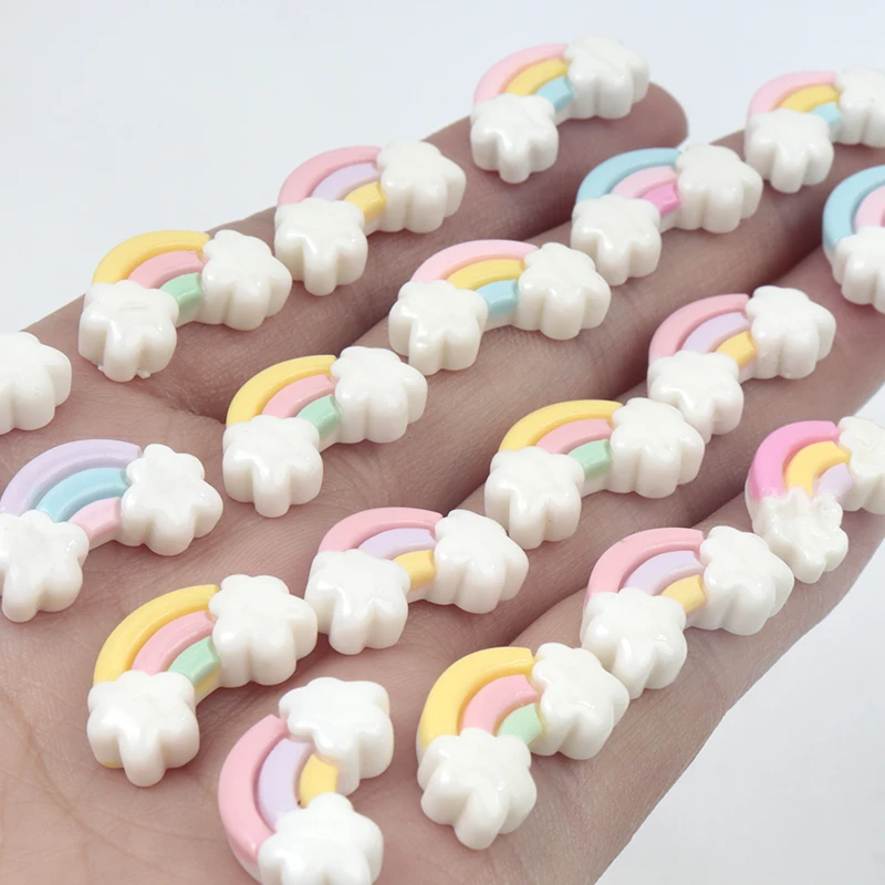 30Pcs/300pcs 미니 수지 레인보우 플랫 스크랩 - Art Craft 4 Years Old 리뷰 및 가격