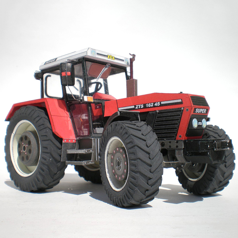 Zetor 162 45 트랙터 1:32 체코 종이 접기 - Art Craft Cardboard 리뷰 및 가격