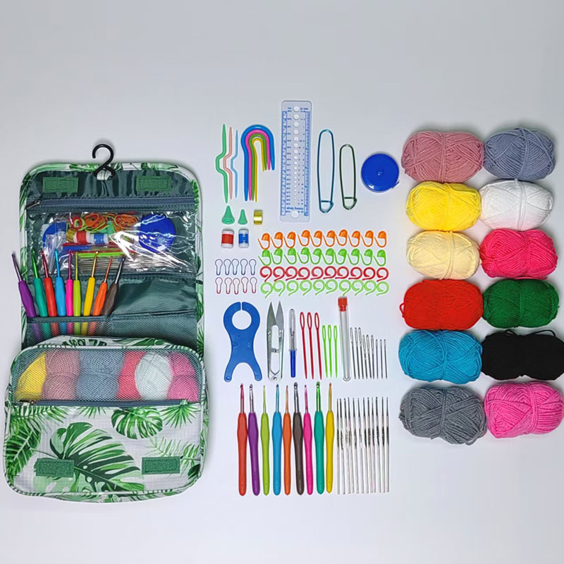119개 크로셰 키트, 뜨개질 키트 (크로셰 실, 크로 - Crochet Hook Set 리뷰 및 가격