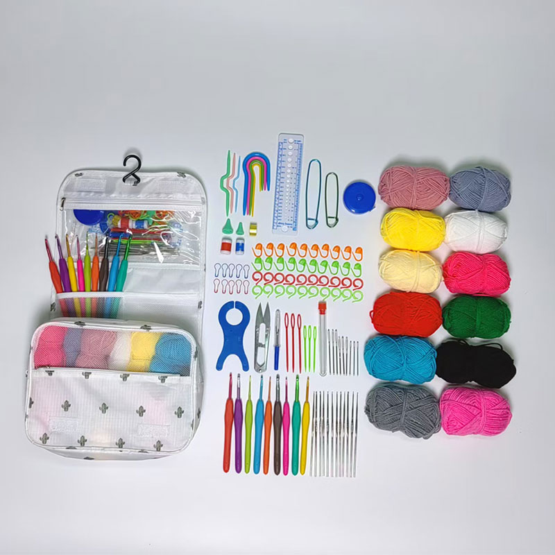 119개 크로셰 키트, 뜨개질 키트 (크로셰 실, 크로 - Crochet Hook Set 리뷰 및 가격