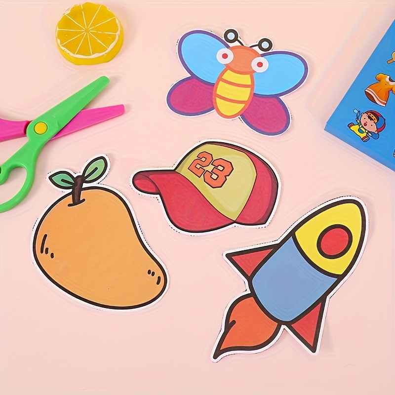 96개 재미있는 종이 자르기 세트, 종이 자르기, 종이 - Art Craft Game 리뷰 및 가격