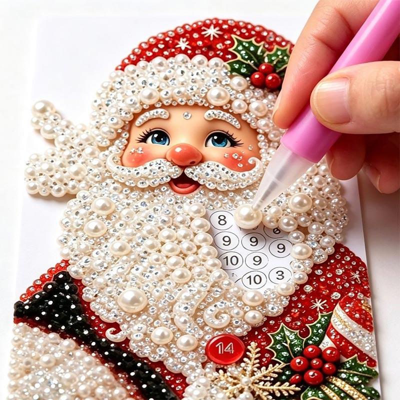 크리스마스 DIY 진주 아트 조립 하우스 키트 산타클로 - Art And Craft For Xmas 리뷰 및 가격