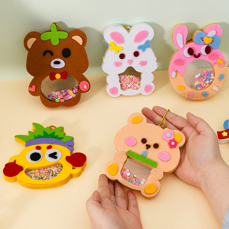 DIY 동물 쉐이크 펜던트 아트 공예 키트 (어린이용, - Art Craft 4 Years Old 리뷰 및 가격