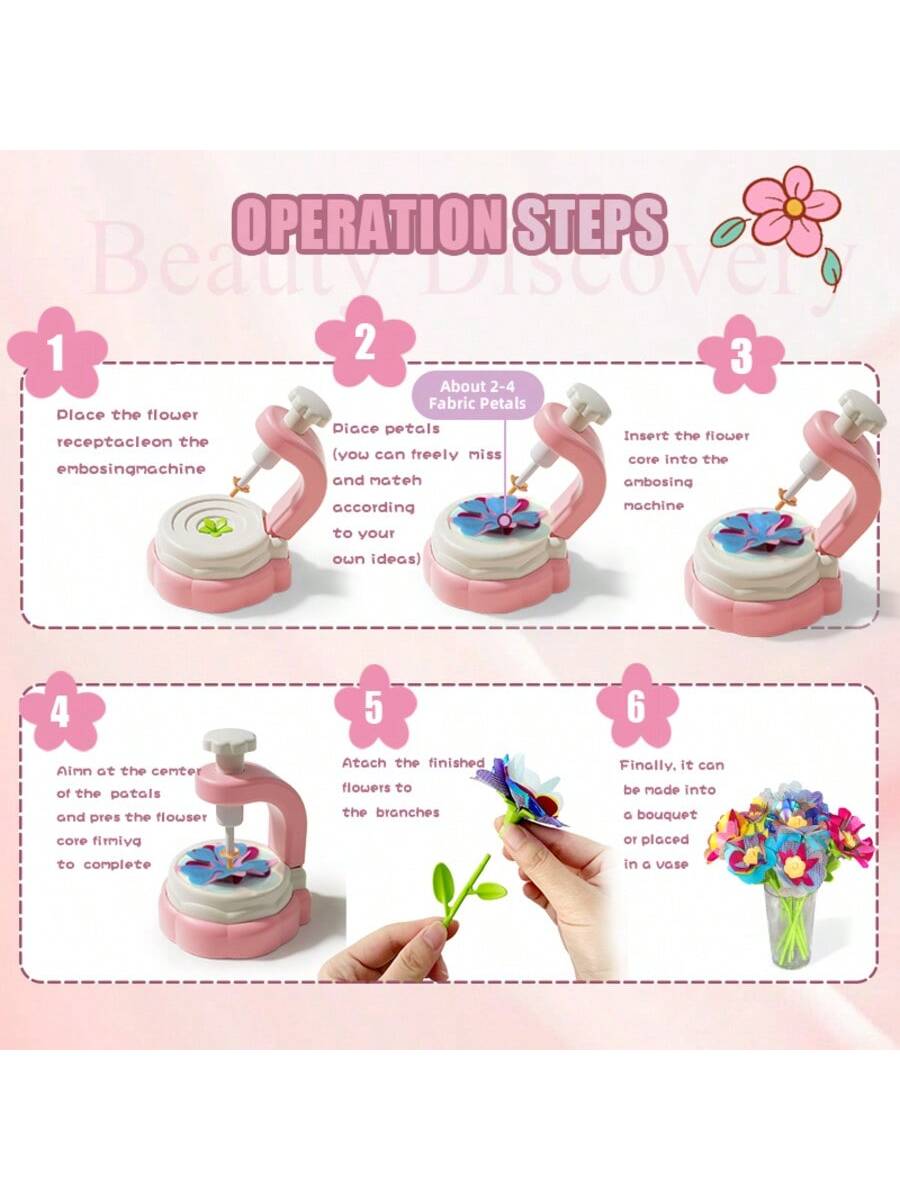 어린이 꽃 공예 키트 프레스 기계 포함 아트 공예 장난 - Art Craft 4 Years Old 리뷰 및 가격