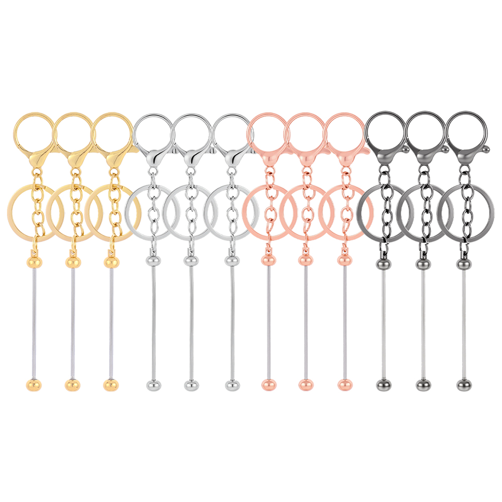 12개 분리형 철제 열쇠고리 세트, 은빛 비즈 열쇠고리 - Art Craft Accessories 리뷰 및 가격