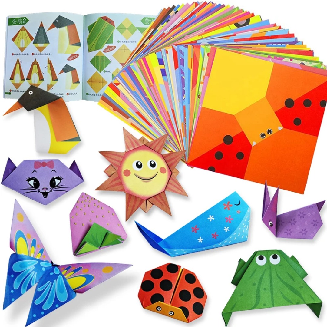 새로운 종이접기 키트 30장 종이접기 종이 공예 가이드 - Art Craft 4 Years Old 리뷰 및 가격