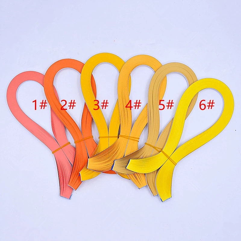 5mm 폭 53cm 길이 퀼링 스트립 120gsm 단색 - Quilling Paper Strips 리뷰 및 가격