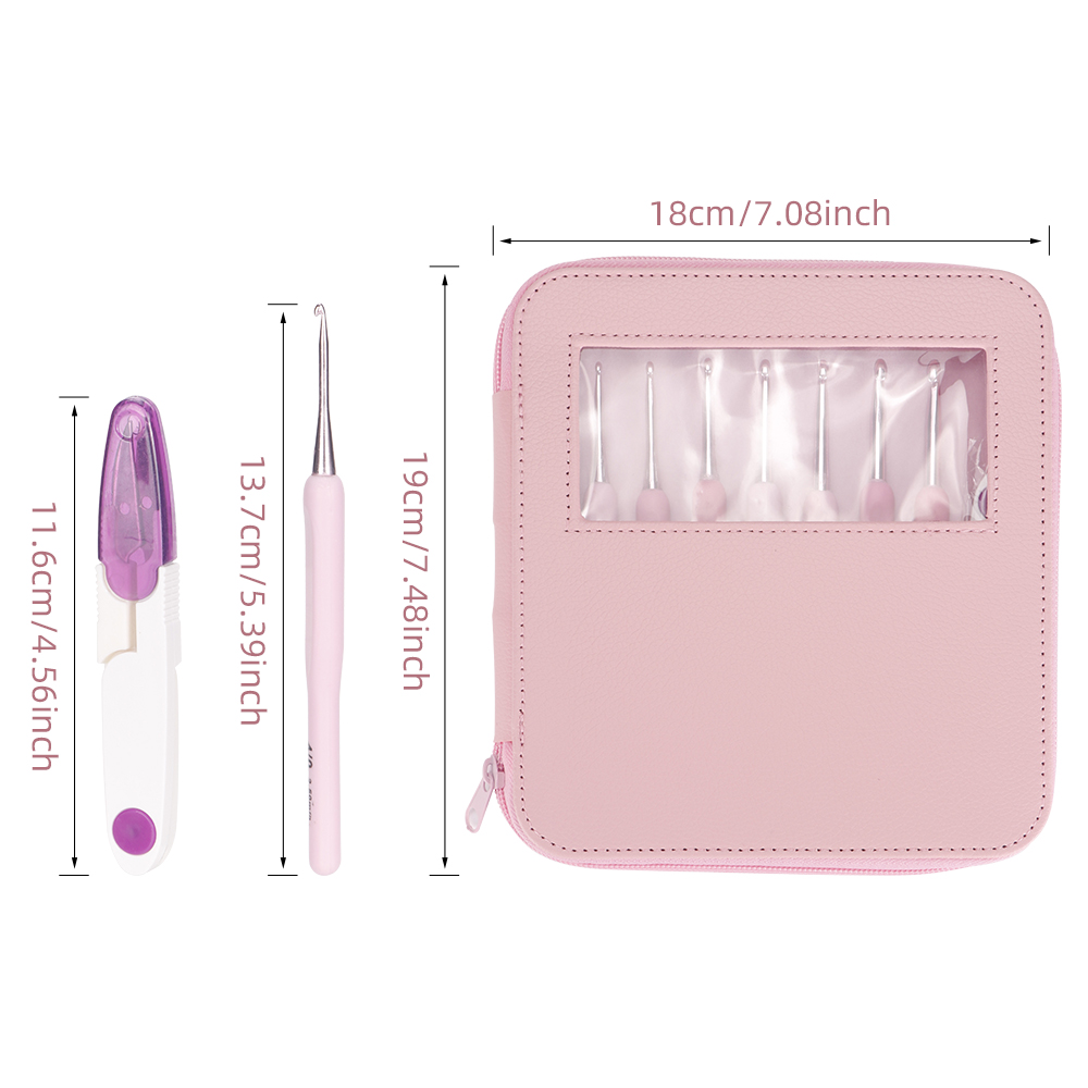 1세트 크로셰 훅 도구 세트, 싱글 헤드 뜨개질 바늘, - Crochet Hook Set 리뷰 및 가격