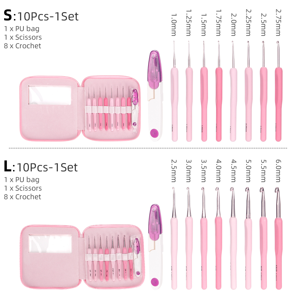 1세트 크로셰 훅 도구 세트, 싱글 헤드 뜨개질 바늘, - Crochet Hook Set 리뷰 및 가격