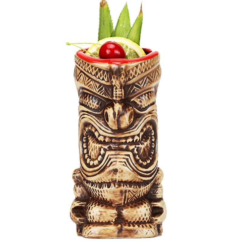 400ml 티키 머그잔 칵테일 컵 맥주 와인 머그잔 세 - Eco Art Craft 리뷰 및 가격