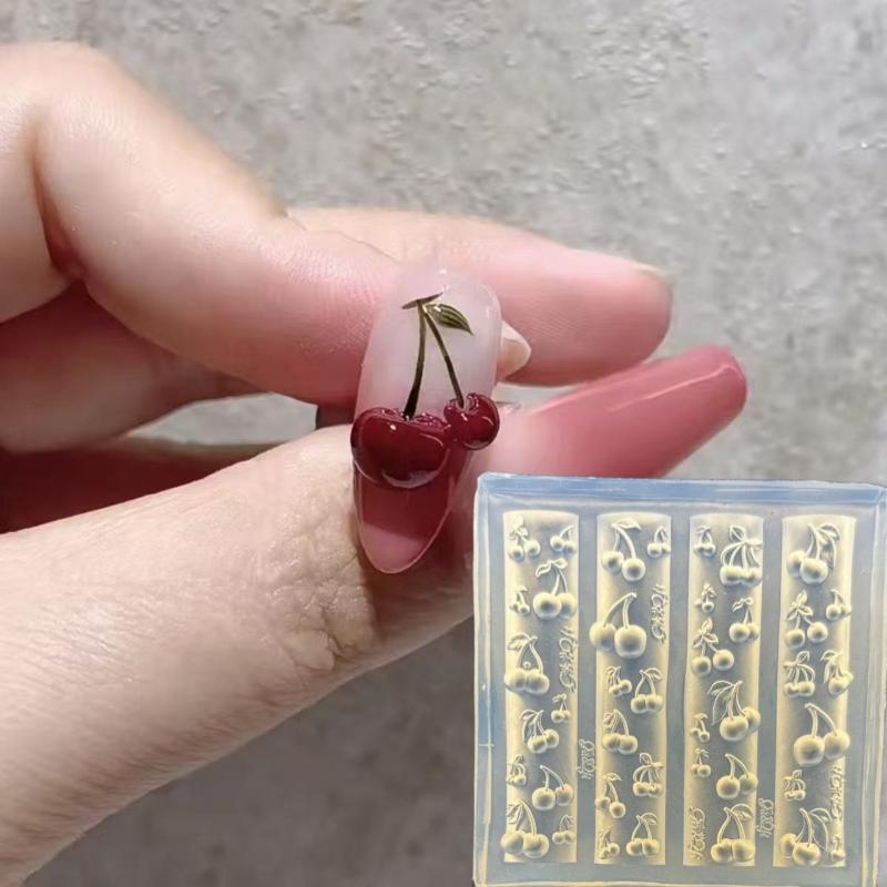 새로운 3D 장미 꽃 나비 실리콘 몰드 네일 아트 장식 - Art Craft Template 리뷰 및 가격